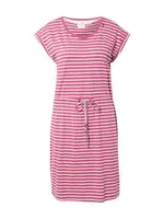 Ragwear Šaty 'MALLORY'  malinová / biela