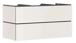 Hansgrohe Xilesa E - Umývadlová skrinka, 62x118x55 cm, 2 zásuvky, matná béžová 54303780