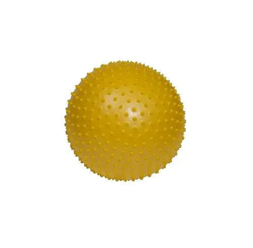 Masážna rehabilitačná lopta Pilo-2045, 45 cm, žltá