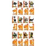 Alltoys Laminované zberateľské kartičky BrainRot