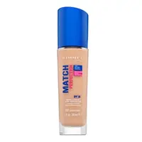 Rimmel London Match Perfection 24HR SPF20 Foundation tekutý make-up pre zjednotenú a rozjasnenú pleť 101 Classic Ivory 30 ml