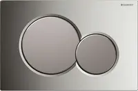 Geberit Sigma01 - Ovládací tlačítko splachování, lesklý chrom/matný chrom 115.770.KA.5