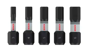 Bosch Příslušenství - 5dílná sada bitů HEX 2608521U59