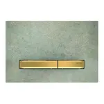 Geberit Sigma50 - Ovládací tlačítko pro 2 množství splachování, dekor betonu/mosaz 115.672.JV.2