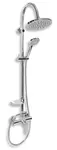 Novaservis Sprchové soupravy - Sprchový set s baterií, horní připojení sprchy, chrom SET040/96,0