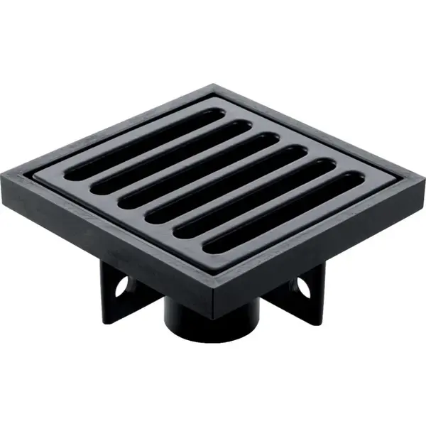 Geberit Příslušenství - Podlahová vpusť PE, s roštem 15x15 cm 361.666.16.1