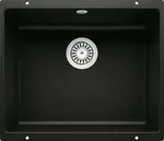 Blanco Rotan 500 - Silgranitový dřez, 53x46 cm, černá 526098