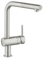Grohe Minta - Dřezová baterie s výsuvnou koncovkou, supersteel 32168DC0