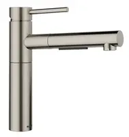 Blanco Alta II - Dřezová baterie s výsuvnou sprškou, platina 527710