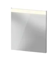 Duravit - Zrcadlo s LED osvětlením, 60x70 cm, matná bílá LM7845000000000