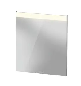 Duravit - Zrcadlo s LED osvětlením, 60x70 cm, matná bílá LM7845000000000