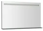 Sapho Breto - Zrcadlo Breto, 100x61 cm, s LED osvětlením a poličkou BT100