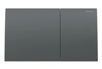 Geberit Sigma70 - Ovládání splachování, easy to clean, kartáčovaný černý chrom 115.622.QD.1