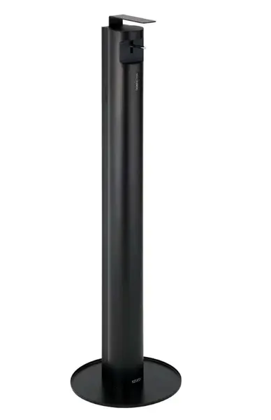 Keuco Plan - Dávkovač dezinfekce, objem 750 ml, na postavení, černá 14957370400