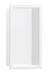 Hansgrohe XtraStoris Original - Výklenek do stěny s rámem, 30x15x7 cm, matná bílá 56092700