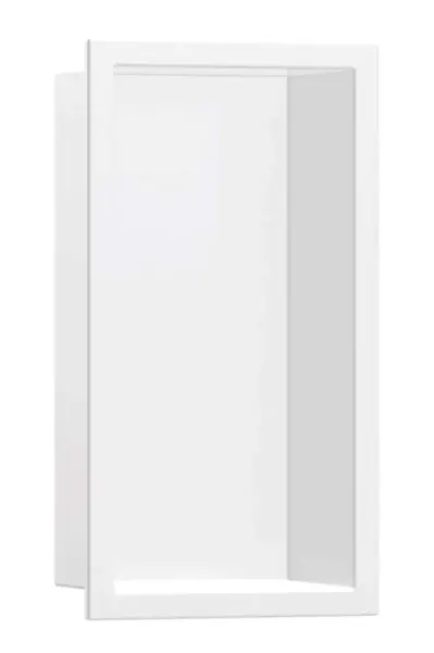 Hansgrohe XtraStoris Original - Výklenek do stěny s rámem, 30x15x7 cm, matná bílá 56092700