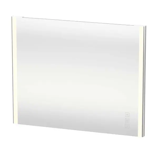 Duravit XSquare - Zrcadlo 100x80 cm, s LED osvětlením a vyhříváním XS7013000000000