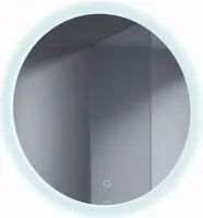 Kludi Luma - Zrcadlo s LED osvětlením a vyhříváním, 60x60 cm, dotykový senzor 17SP0100