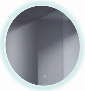 Kludi Luma - Zrcadlo s LED osvětlením a vyhříváním, 60x60 cm, dotykový senzor 17SP0100