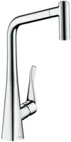 Hansgrohe M71 - Dřezová baterie M7116-H320 s výsuvnou sprškou, sBOX, chrom 73801000