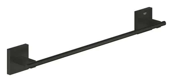 Grohe QuickFix Start Cube - Držák ručníku, délka 45 cm, matná černá 409872430