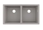 Hansgrohe Dřezy - Podstavný granitový dřez S510-U770, betonová šedá 43434380