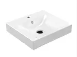 Sapho Kerasan Cento - Umyvadlo 50x45 cm, s 1 otvorem pro baterii, bílá 353001