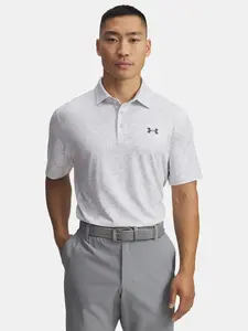Men's T-shirt Under Armour UA Playoff 3.0 Printed Polo-WHT - Men's