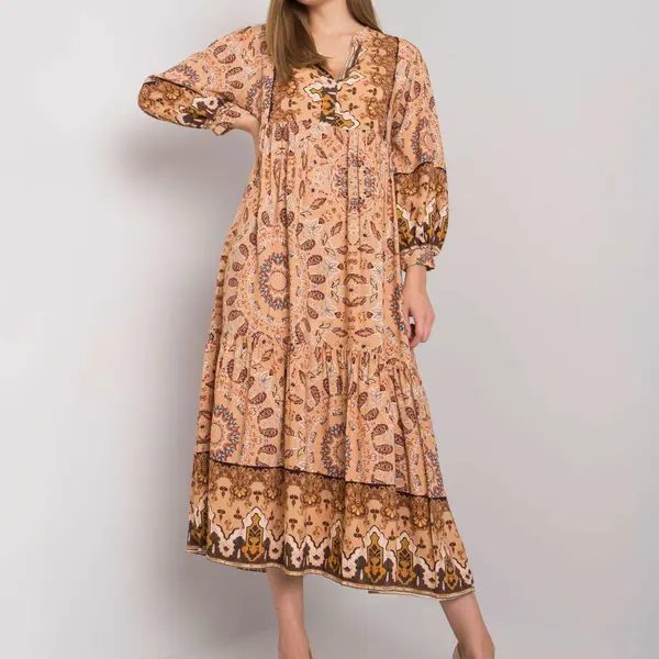 Dress-TW-SK-BI-H3787.40X-beige