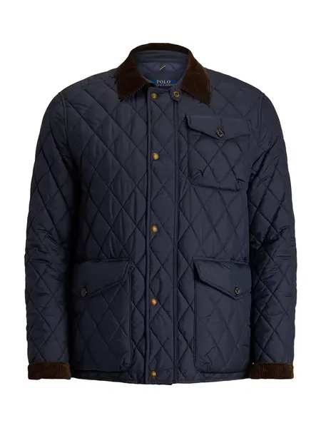 Polo Ralph Lauren Big & Tall Prechodná bunda  námornícka modrá / hnedá