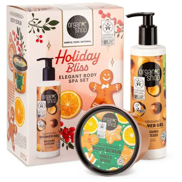 Organic Shop Holiday Bliss dárková sada na tělo