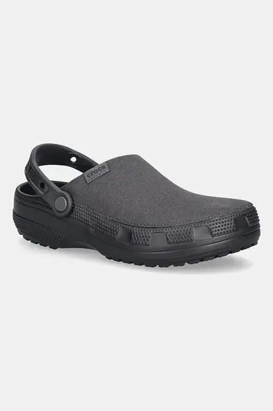 Pantofle Crocs Classic Crafted Clog pánské, šedá barva, 211354