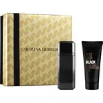 CAROLINA HERRERA 212 VIP Black Elixir dárková sada pro muže