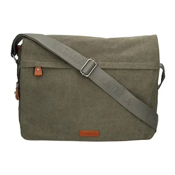 Pánská taška Katana Borsek - zeleno-šedá