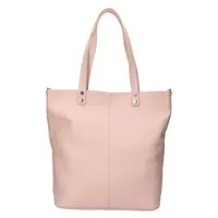 Dámská kožená kabelka Italia Elena - světle růžová