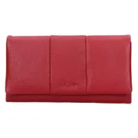 Dámská kožená peněženka Lagen Nicol - červená