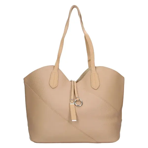 Dámská kabelka David Jones Oriana - tmavě béžová