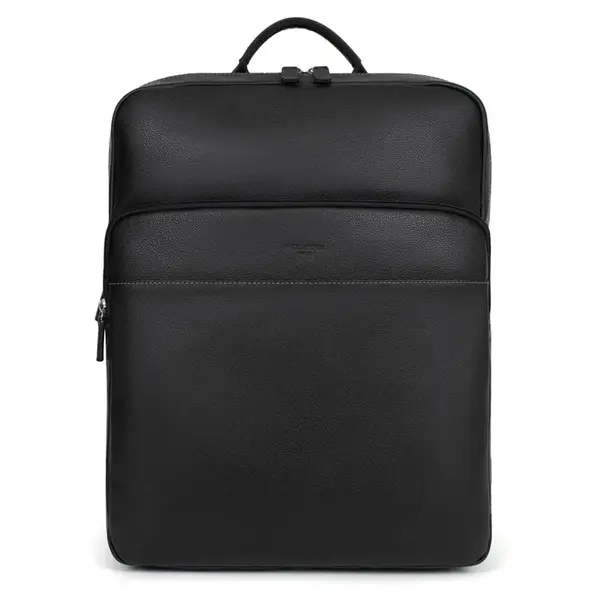 Pánský kožený batoh Hexagona Becker - černá