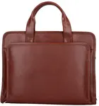 Celokožená pánska aktovka Hexagona Paris - hnedá