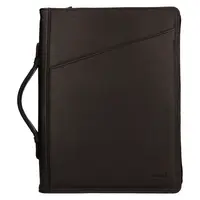 Kožená pánska spisovka Katana George - tmavo hnedá