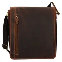 Pánska kožená taška cez rameno HGL Marcel - koňak