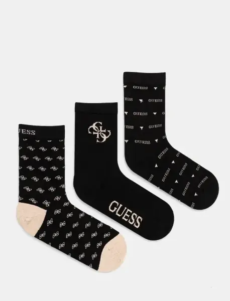 Guess 3 pack fantasy lurex socks 35-38