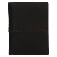 Pánská kožená peněženka Levis Liam - hnědá