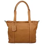 Dámská kožená kabelka Burkely Jackie - hnědá