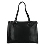 Elegantní dámská kožená kabelka Katana Jarusk - černá