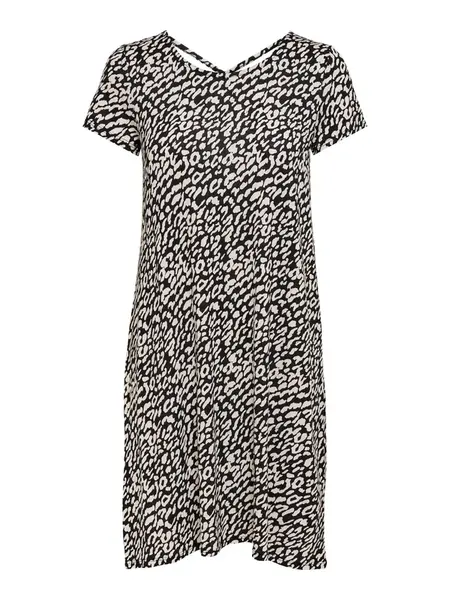 ONLY Šaty 'Bera'  krémová / čierna