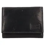 Menšia dámska kožená peňaženka SendiDesign Clio - čierna