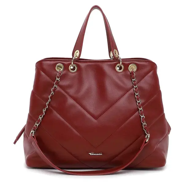 Dámska kabelka Tamaris Borea - tmavo červená