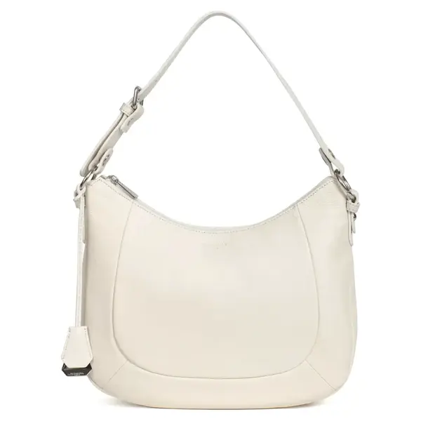 Dámská kožená kabelka Hexagona Polly - biela