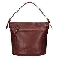 Dámska kožená kabelka Greenwood Amalia - hnedá